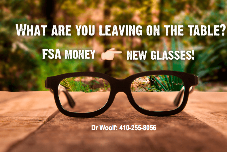 What are you leaving on the table? FSA money = new glasses